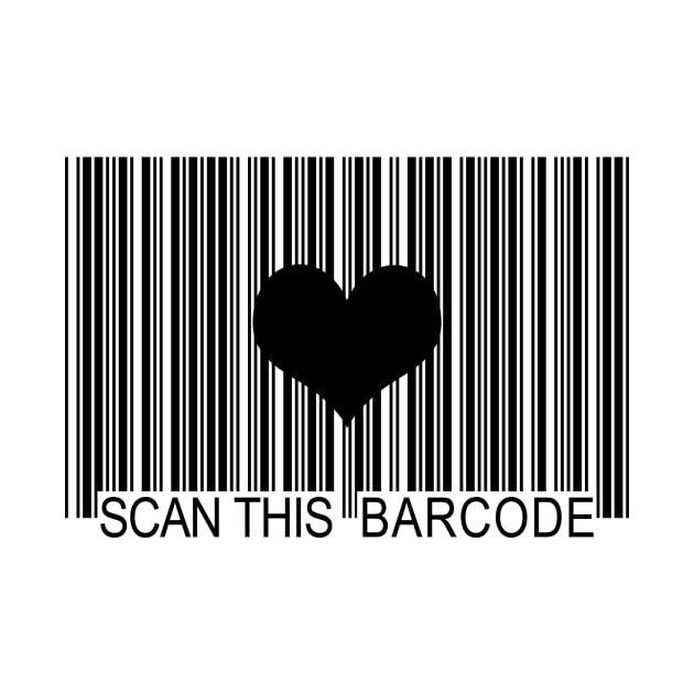 i love you barcode by somatosis