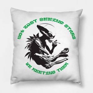 High Alien Pillow