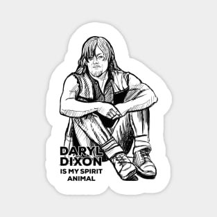 Daryl Dixon is my spirit animal Magnet