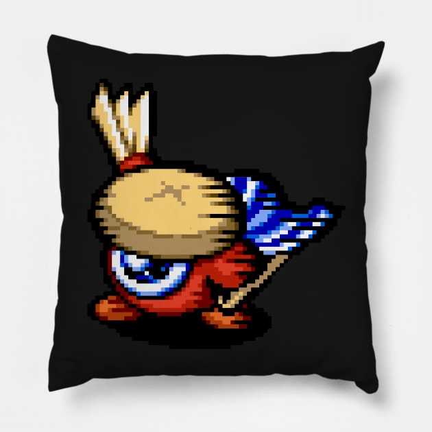 Quick Draw Waddle Doo Pillow by ergilHoban9