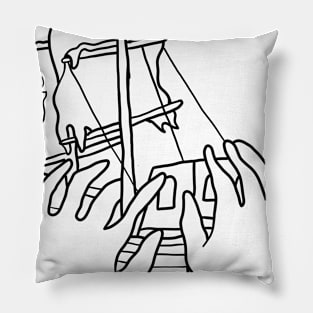 Kraken hands Pillow
