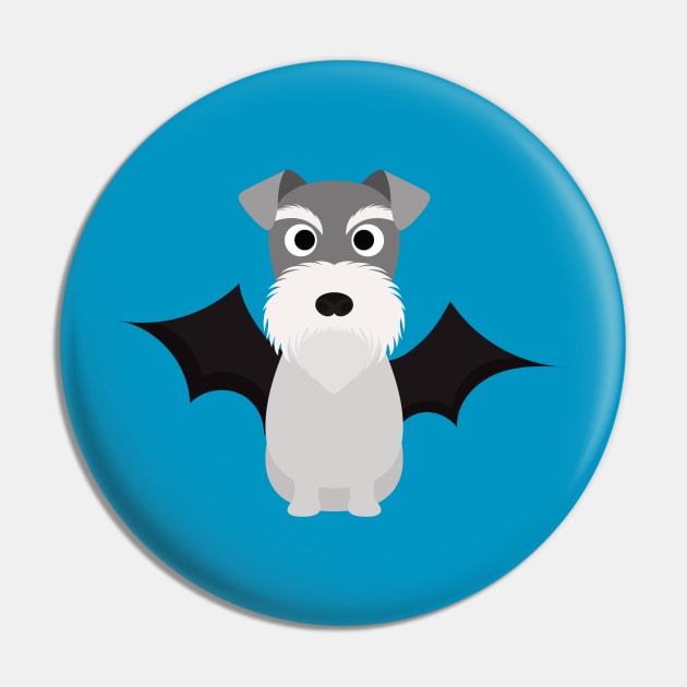 Schnauzer Halloween Fancy Dress Costume Pin by DoggyStyles