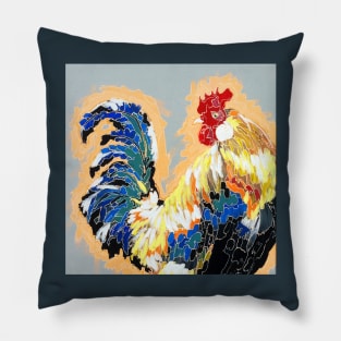 Chuck the Rooster 2 Pillow