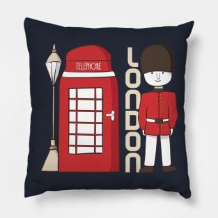 London Souvenir Gift Pillow