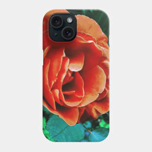 Orange Chinese Rose Phone Case