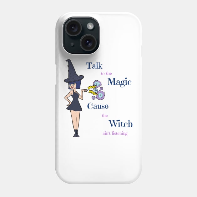 Talk to the Magic Phone Case by A Magical Mess