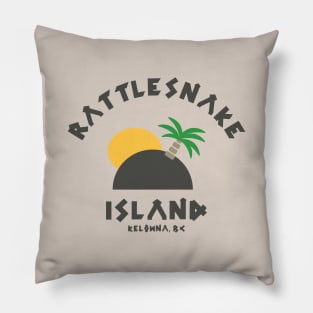 8ts Rattlesnake Rock Pillow