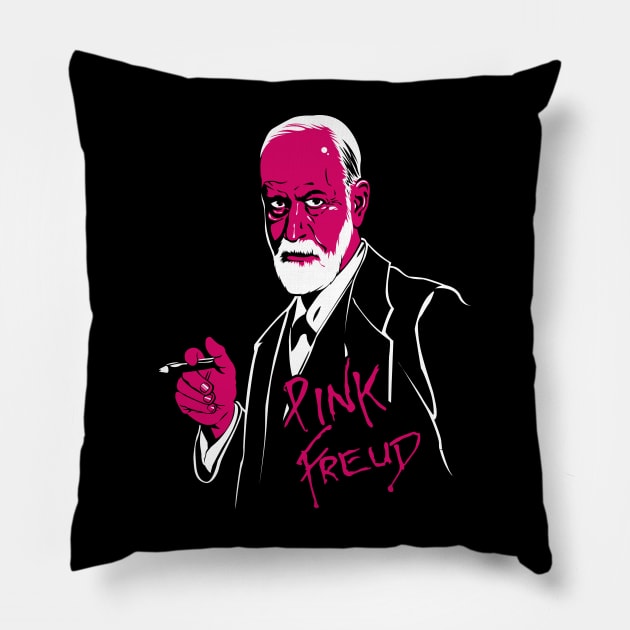 Pink Freud, Dark Side of your mother..! Pillow by BOEC Gear
