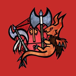 Classy Dragon - Barbarian T-Shirt