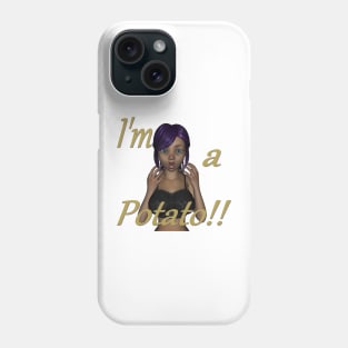 potato girl Phone Case