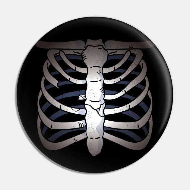 Chest Skeleton Pin by TomCage