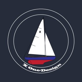 X ONE-DESIGN (UK) Sailboat T-Shirt