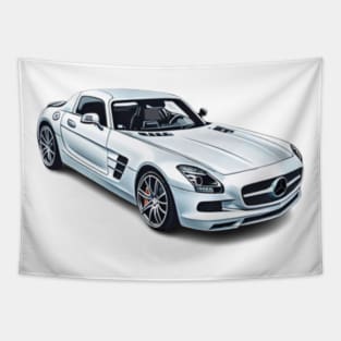 Mercedes SLS victor art Tapestry