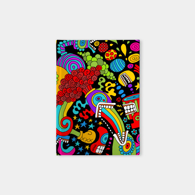 Space Doodles Trippy Notebook Teepublic It looks like you're using artstation from great britain. space doodles
