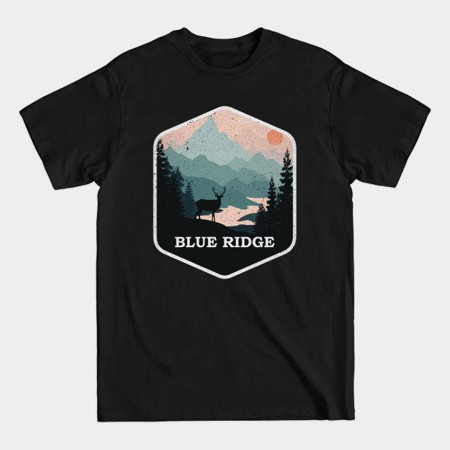 Blue Ridge Georgia GA Vintage Mountains Hiking Souvenir - Blue Ridge - T-Shirt