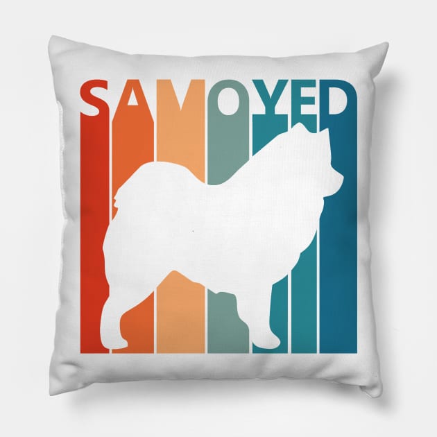 Funny Cute Samoyed Pillow by GWENT