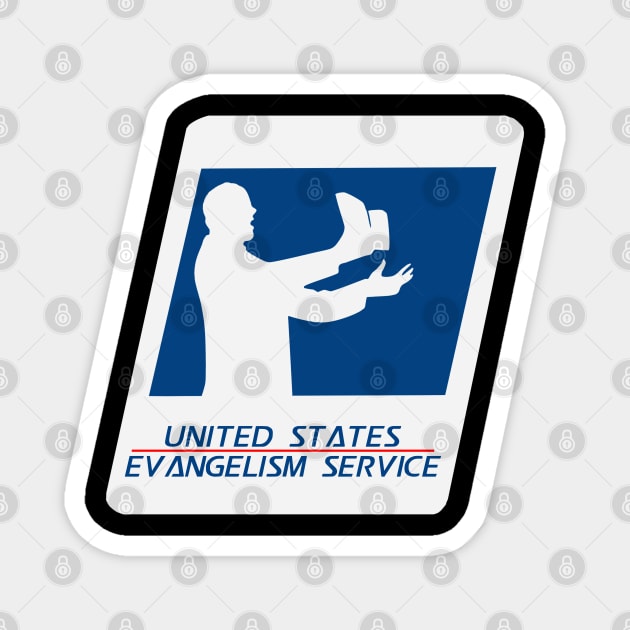 United States Evangelism Service Magnet by CalledandChosenApparel