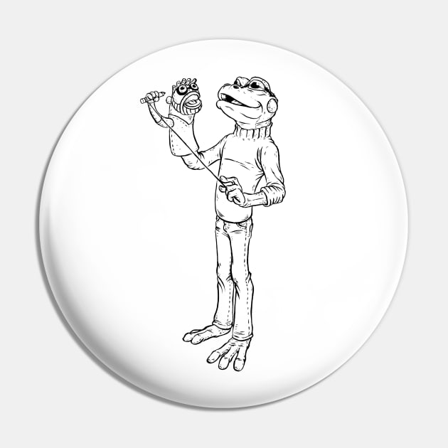 The Puppeteer Pin by AJIllustrates