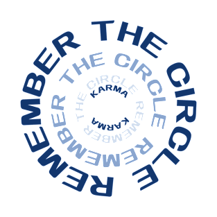 Karma Remember the circle T-Shirt