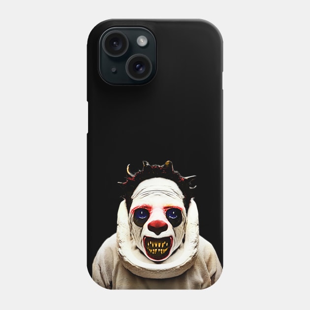 Freaky clown Phone Case by Firebrand