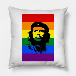 Che Guevara Pride Flag Pillow