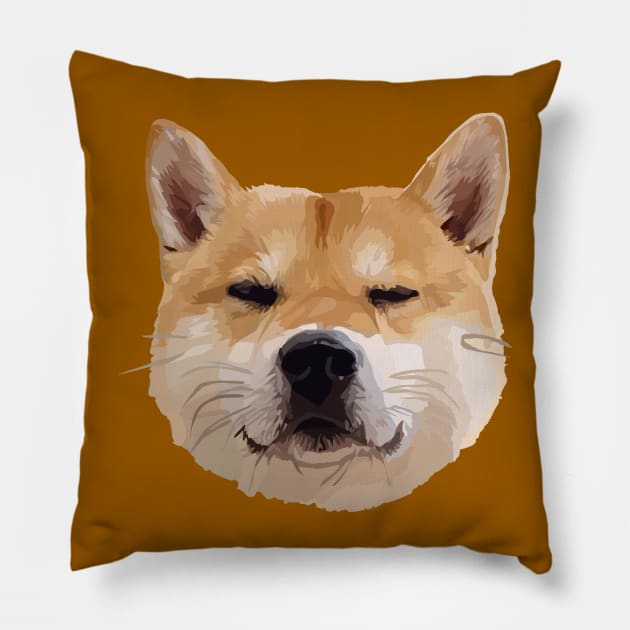 Hachiko Dog Pillow by thedailysoe