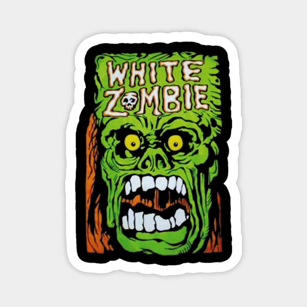 White Zombie NEW 3 Magnet by Vidi MusiCartoon