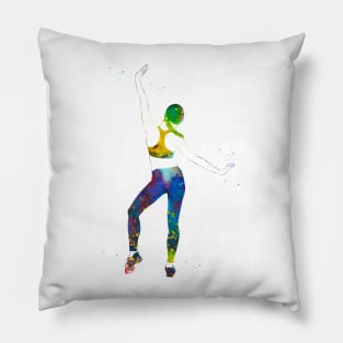 Fitness woman Pillow