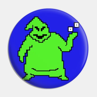 Oogie Boogie Man pixelated Pin