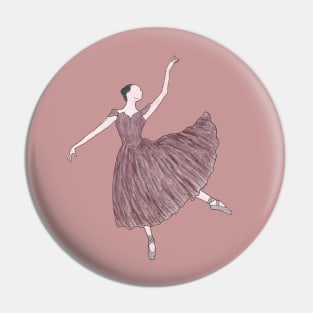 Ballet Dancing Pin
