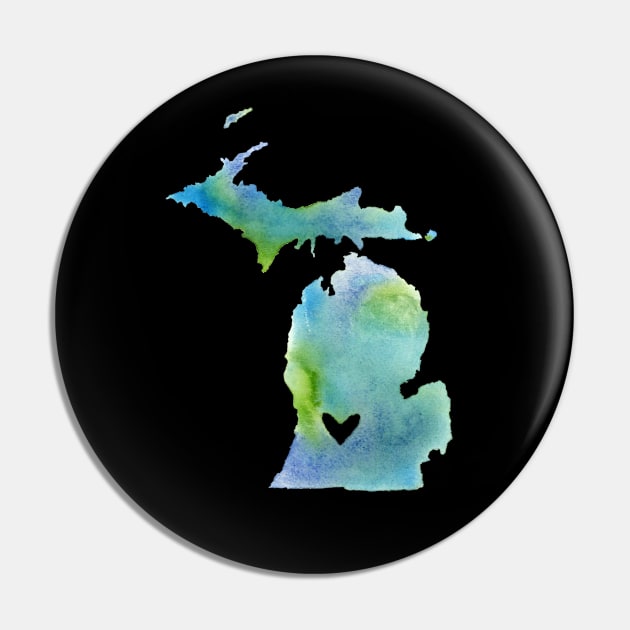 Michigan Pin by ForbiddenFigLeaf