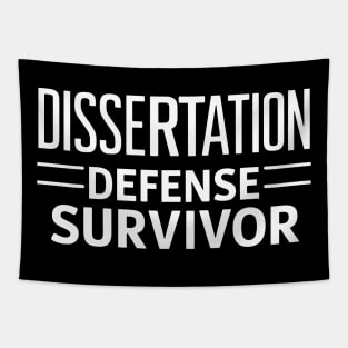 dissertation defence Survivor Tapestry