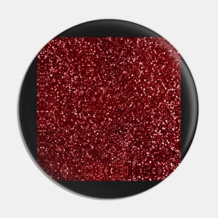 Sparkly Red Glitter Pin