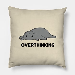 Cat Overthinking Pillow