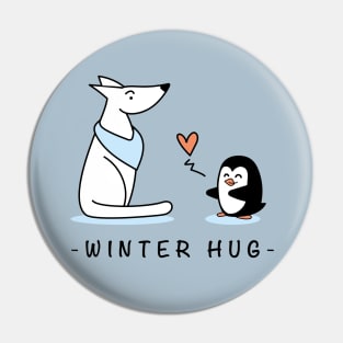 Winter hug? Pin