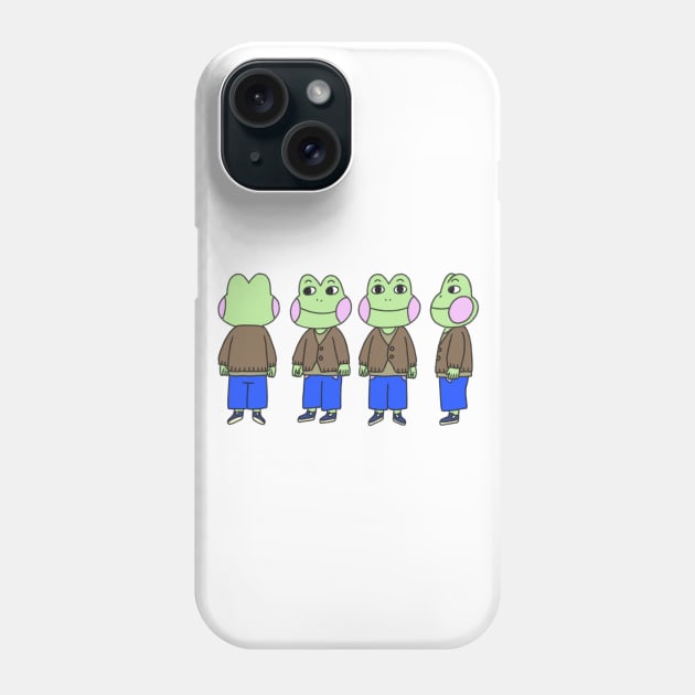 Froggie Phone Case by sarahjungart