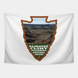 Alibates Flint Quarries National Monument photo arrowhead Tapestry