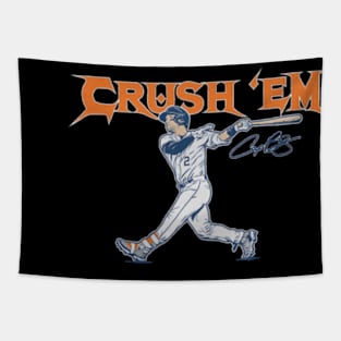 Alex Bregman Crush 'Em Tapestry