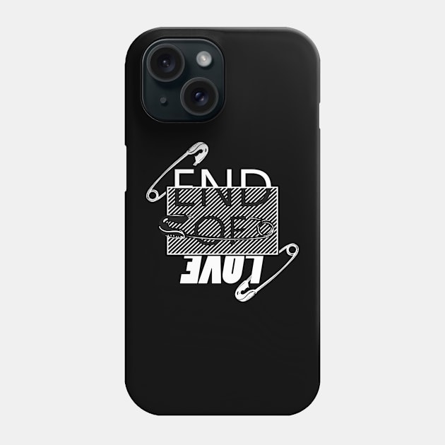 End Of Love Phone Case by TomCage