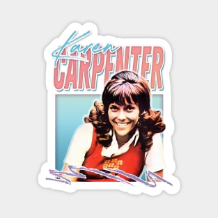 Karen Carpenter / Retro 70s Aesthetic Fan Design Magnet