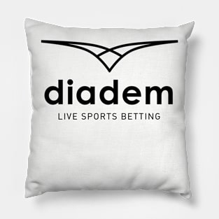 diadem black Pillow