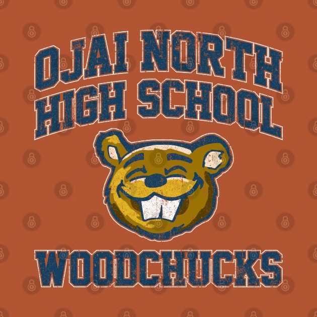 Ojai North High School Woodchucks (Yellow) by huckblade