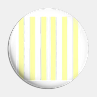 Imperfect stripes yellow and white Pin