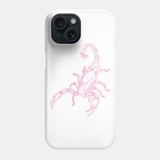 Scorpion 3D Pink Phone Case