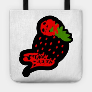 DETFLEX BLK Strawbeery Tote