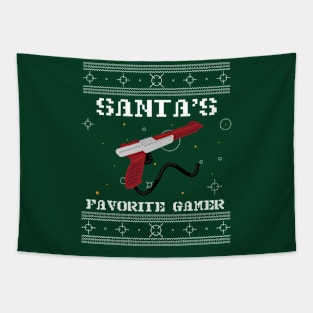 Santa`s favourite Gamer Tapestry