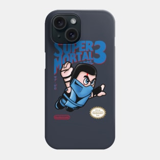 Super Mortal Bros. - Sub Zero Phone Case