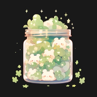 Adorable Bear Animals In a Jar | Kawaii Gummy Delight T-Shirt