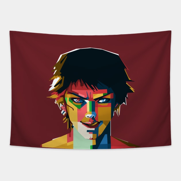 Trafalgar D.Law Popart Tapestry by Shuriken