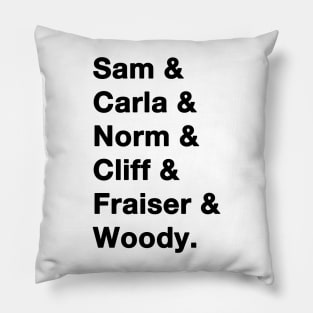 Cheers Names Pillow